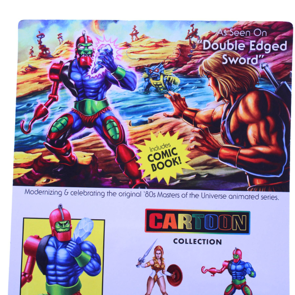 MOTU Cartoon Collection Trap Jaw (US-Card | 2024 | Mattel) – lose Verpackung, neue Figur